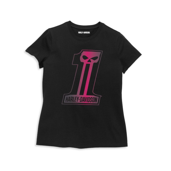 Women's 1 Skull Graphic Tee