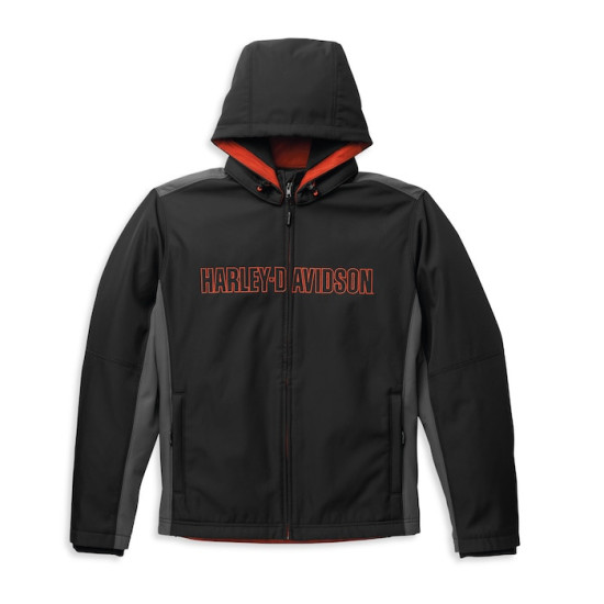 Men's Bar & Shield Hooded...