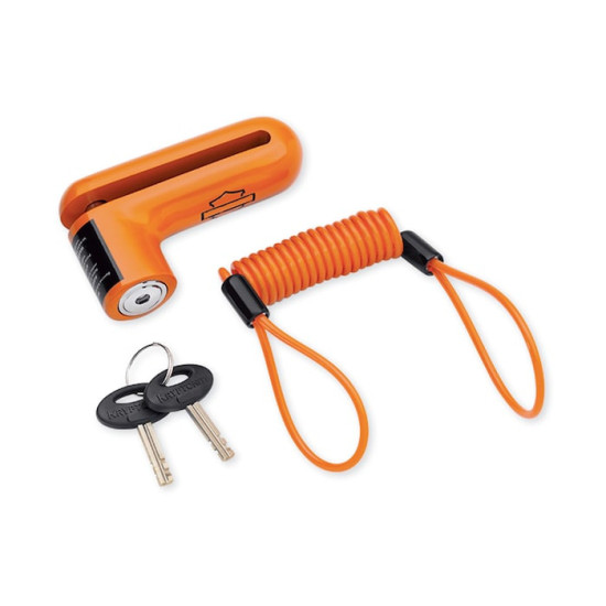 Orange Disc Brake Lock and...