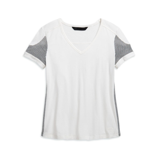 Women's 3D Mesh Accent Tee