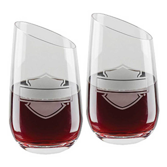 H-D Wine Glass Set