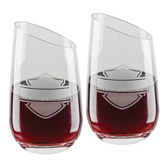 H-D Wine Glass Set