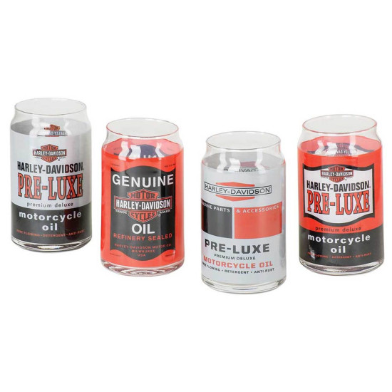 Oil Can Glass Set