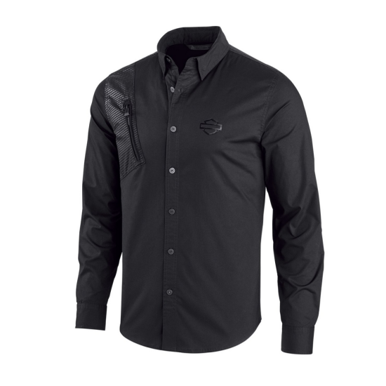 Men's Zipper Pocket Stretch...