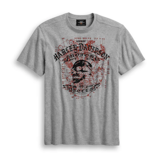 Men's Schematic Skull Tee