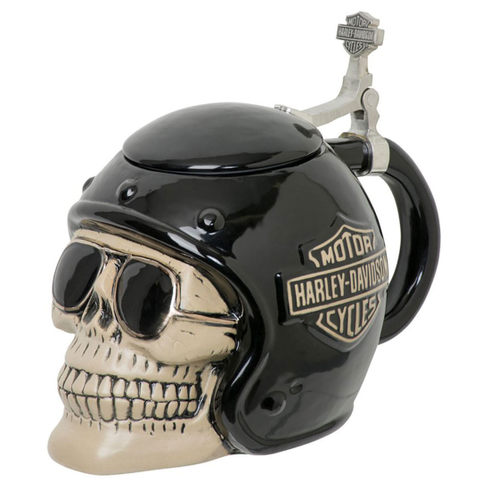 H-D SKULL RIDER STEIN