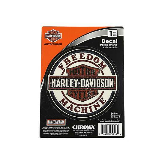 hd freedom machine 15x20 decal
