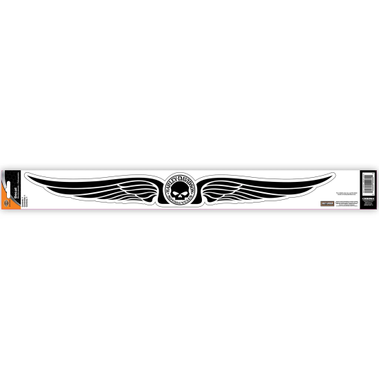 HD cut to shape decal skull...