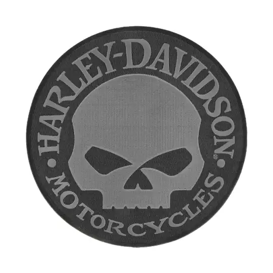 PATCH HD WILLIE G SKULL GREY