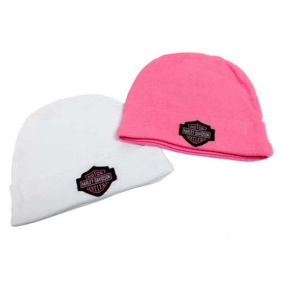 girls hats in gift bag