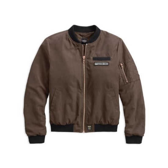 JKT-BL,OUT,BOMBER,ZIPPED,BROWN