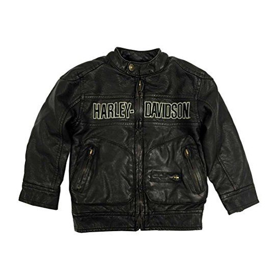 Boy Leather Moto Jacket H-D