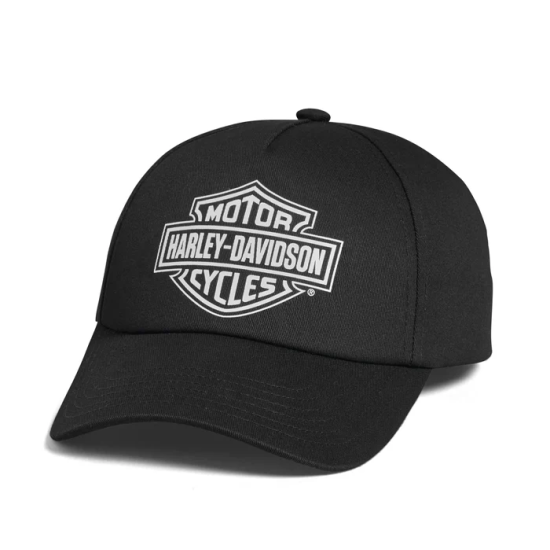 CAP-TRUCKER.WOVEN.BLACK