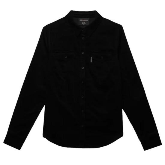 SHIRT-WOVEN.BLACK