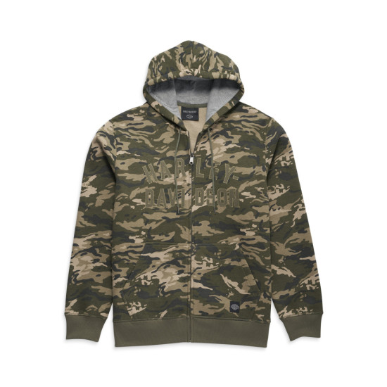 Men's Staple Camo Zip-Up...