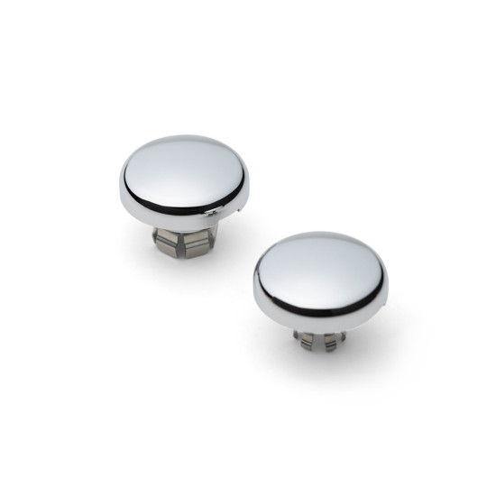 Chrome Front Axle Nut Covers
