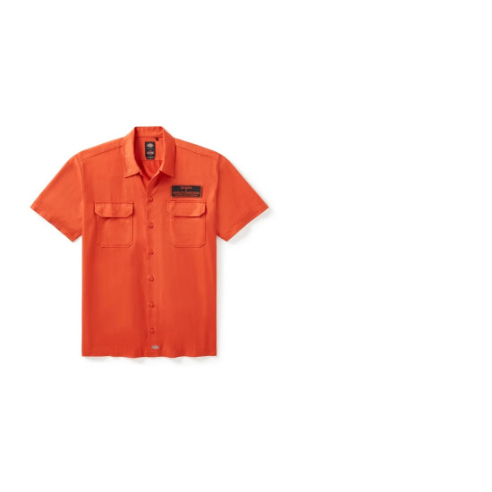 SHIRT-DICKIES.WOVEN.EAGLE.ORA