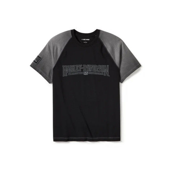 TEE-KNIT.BLACK/DARK GREY