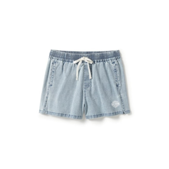 SHORTS-DENIM.LIGHT BLUE